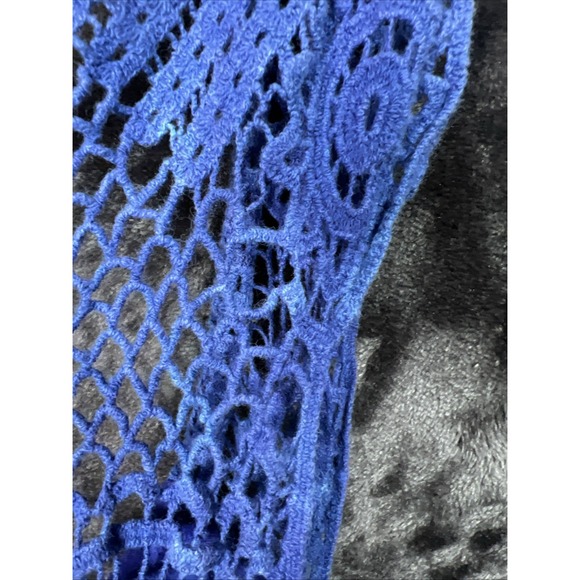 Indica Boutique Boho Tie Dye Dress Woman's Free Size Blue Festival - Picture 9 of 10